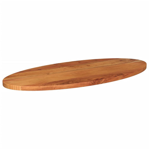 vidaXL Table Top 100x50x2.5 cm Oval Solid Wood Acacia