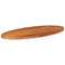 vidaXL Table Top 120x60x3.8 cm Oval Solid Wood Acacia
