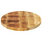 vidaXL Table Top 100x40x2.5 cm Oval Solid Wood Mango
