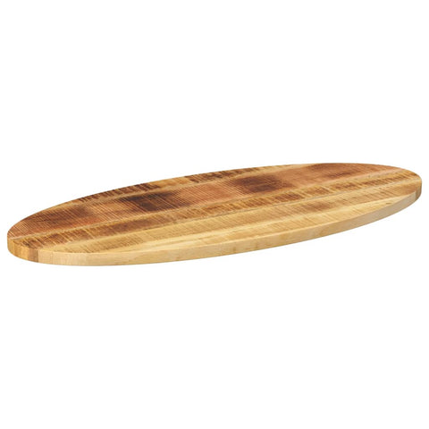 vidaXL Table Top 140x50x2.5 cm Oval Solid Wood Mango