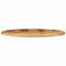 vidaXL Table Top 140x60x2.5 cm Oval Solid Wood Mango