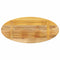 vidaXL Table Top 80x40x3.8 cm Oval Solid Wood Mango