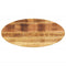 vidaXL Table Top 110x50x3.8 cm Oval Solid Wood Mango