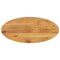 vidaXL Table Top 140x50x2.5 cm Oval Solid Wood Mango