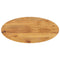 vidaXL Table Top 120x50x3.8 cm Oval Solid Wood Mango
