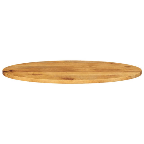 vidaXL Table Top 120x50x3.8 cm Oval Solid Wood Mango
