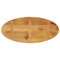 vidaXL Table Top 120x50x3.8 cm Oval Solid Wood Mango