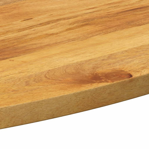vidaXL Table Top 120x50x3.8 cm Oval Solid Wood Mango