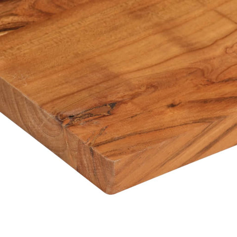 vidaXL Table Top 60x60x2.5 cm Square Solid Wood Acacia