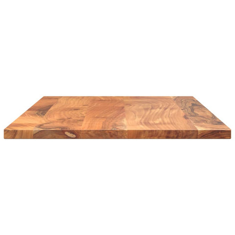 vidaXL Table Top 80x60x2.5 cm Rectangular Solid Wood Acacia