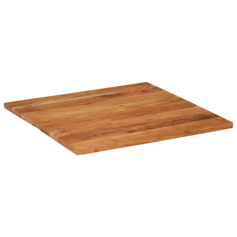 vidaXL Table Top 90x90x2.5 cm Square Solid Wood Acacia