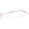 vidaXL Table Top 40x20x3.8 cm Rectangular Solid Wood Acacia