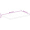 vidaXL Table Top 60x40x3.8 cm Rectangular Solid Wood Acacia