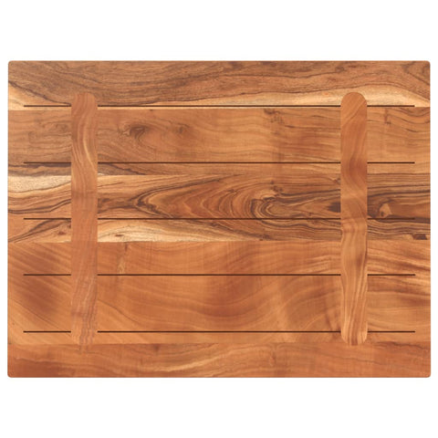 vidaXL Table Top 90x60x3.8 cm Rectangular Solid Wood Acacia