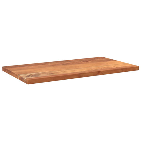 vidaXL Table Top 120x70x3.8 cm Rectangular Solid Wood Acacia