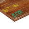 vidaXL Table Top 60x60x1.5 cm Square Solid Wood Reclaimed