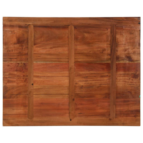 vidaXL Table Top 100x80x2.5 cm Rectangular Solid Wood Reclaimed