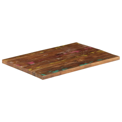 vidaXL Table Top 90x50x3.8 cm Rectangular Solid Wood Reclaimed