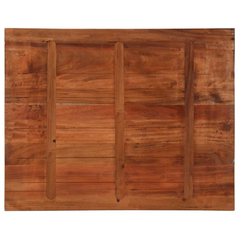 vidaXL Table Top 100x80x3.8 cm Rectangular Solid Wood Reclaimed