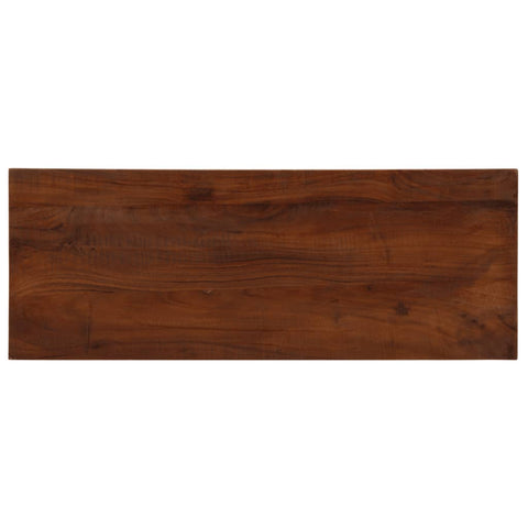 vidaXL Table Top 70x20x2.5 cm Rectangular Solid Wood Reclaimed