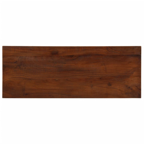 vidaXL Table Top 80x30x2.5 cm Rectangular Solid Wood Reclaimed