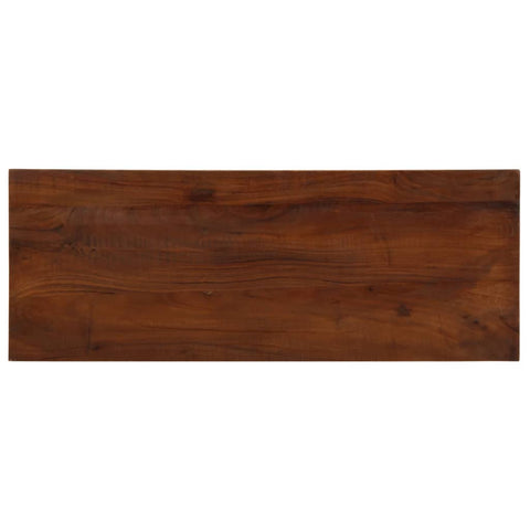 vidaXL Table Top 90x30x2.5 cm Rectangular Solid Wood Reclaimed