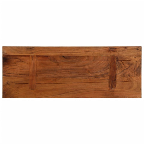 vidaXL Table Top 90x30x2.5 cm Rectangular Solid Wood Reclaimed