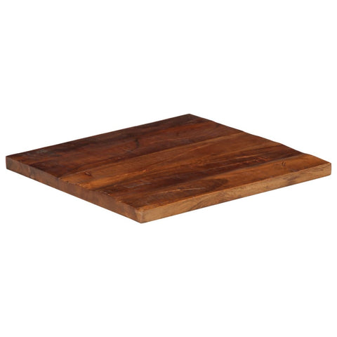 vidaXL Table Top 40x40x2.5 cm Square Solid Wood Reclaimed