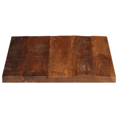 vidaXL Table Top 60x50x2.5 cm Rectangular Solid Wood Reclaimed