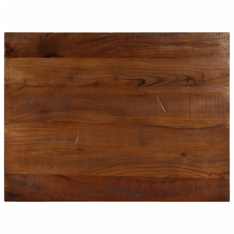 vidaXL Table Top 80x50x2.5 cm Rectangular Solid Wood Reclaimed