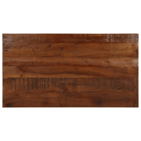 vidaXL Table Top 100x50x2.5 cm Rectangular Solid Wood Reclaimed
