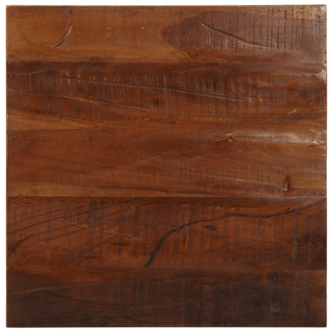 vidaXL Table Top 60x60x2.5 cm Square Solid Wood Reclaimed