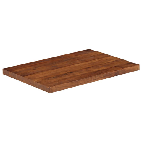 vidaXL Table Top 90x60x2.5 cm Rectangular Solid Wood Reclaimed