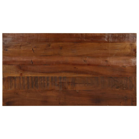 vidaXL Table Top 120x60x2.5 cm Rectangular Solid Wood Reclaimed