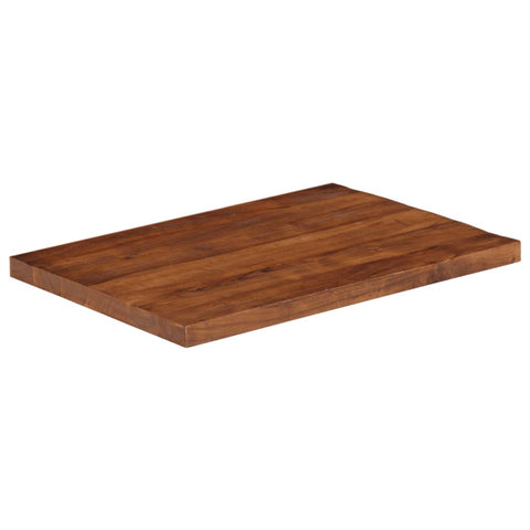 vidaXL Table Top 80x70x2.5 cm Rectangular Solid Wood Reclaimed