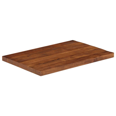 vidaXL Table Top 70x60x3.8 cm Rectangular Solid Wood Reclaimed
