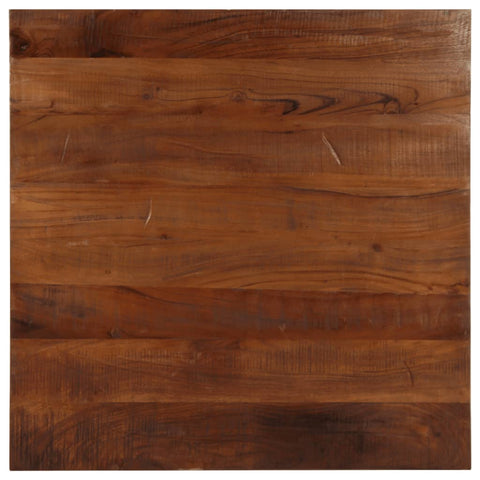 vidaXL Table Top 70x70x3.8 cm Square Solid Wood Reclaimed