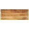 vidaXL Table Top 70x20x2.5 cm Rectangular Solid Wood Rough Mango