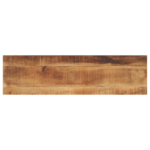 vidaXL Table Top 100x20x2.5 cm Rectangular Solid Wood Rough Mango