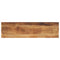 vidaXL Table Top 100x20x2.5 cm Rectangular Solid Wood Rough Mango