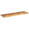vidaXL Table Top 110x20x2.5 cm Rectangular Solid Wood Rough Mango