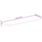 vidaXL Table Top 110x20x2.5 cm Rectangular Solid Wood Rough Mango