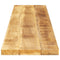 vidaXL Table Top 140x20x2.5 cm Rectangular Solid Wood Rough Mango
