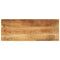 vidaXL Table Top 70x30x2.5 cm Rectangular Solid Wood Rough Mango