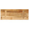 vidaXL Table Top 70x30x2.5 cm Rectangular Solid Wood Rough Mango