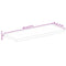 vidaXL Table Top 80x30x2.5 cm Rectangular Solid Wood Rough Mango