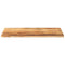vidaXL Table Top 100x50x3.8 cm Rectangular Solid Wood Rough Mango