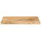 vidaXL Table Top 60x40x2.5 cm Rectangular Solid Wood Mango