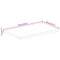 vidaXL Table Top 60x40x2.5 cm Rectangular Solid Wood Mango