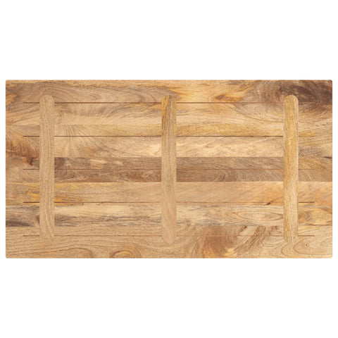 vidaXL Table Top 110x50x2.5 cm Rectangular Solid Wood Mango